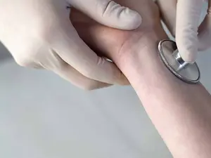 Did you know you can actually listen to the blood in your veins?