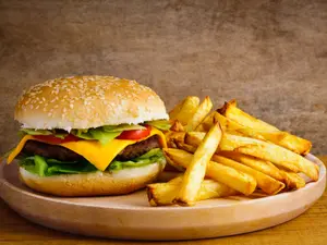 How did the French fry propose to the hamburger?
