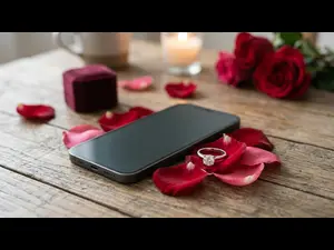 How did the phone pop the question?