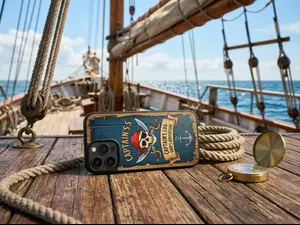 How did the pirate call his mom?