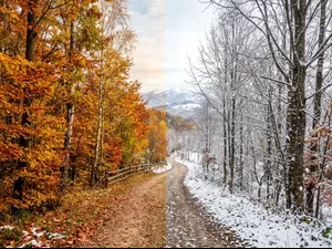 How do autumn and winter greet each other?