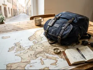 How do fleas travel from city to city?