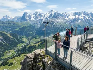 How do mountains watch what's happening?