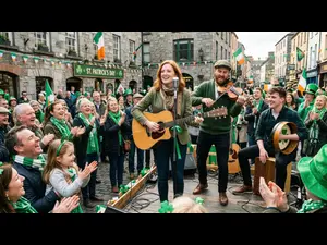 How do musicians impress a crowd on St. Patrick's Day?