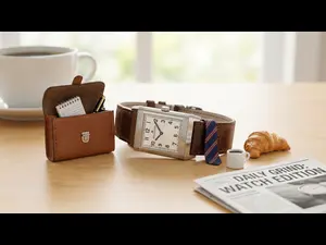 How do you get a watch ready for work?