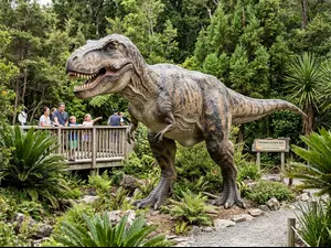 How do you invite a tyrannosaur for tea?