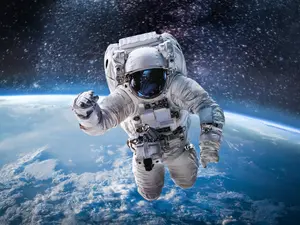 How do you stop an astronaut's baby from crying?