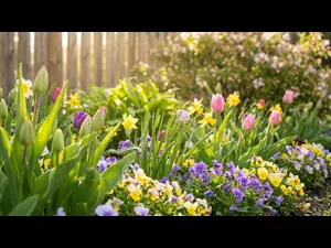 How do young flowers say hello?