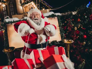 How much does Santa pay to park his sleigh?