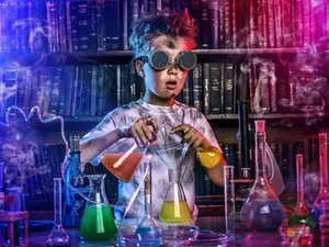 How often should you make chemistry jokes?