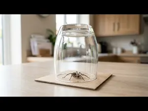 My partner asked me to take the spider outside-what happened?