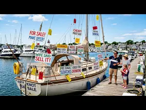 What boat always finds a bargain?