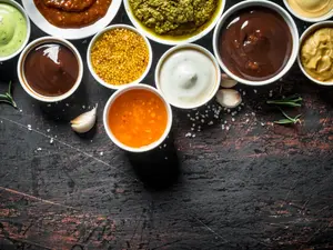 What condiment has wings?
