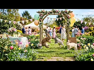 What dance do rabbits love at parties?