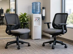 What did one office chair say to the other?