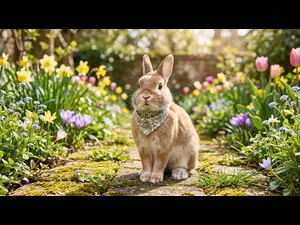 What did one rabbit say about the other's new style?