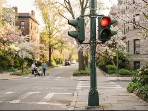 What did one traffic light say to another?