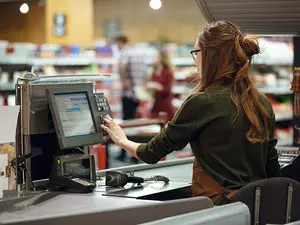 What did the adding machine say to the cashier?