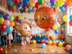 What did the baby balloon ask its mom?