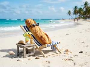 What did the bread do on its getaway?