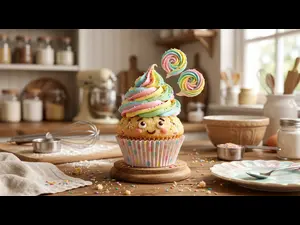 What did the cupcake say to the icing?
