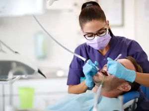 What did the dentist say to the tooth when he had to leave the room?