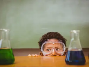 What did the kid say when he failed science lab?