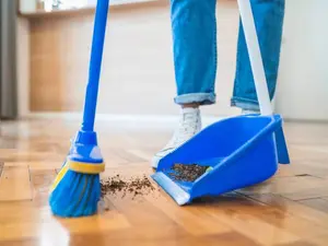What did the mother broom say to the baby broom?