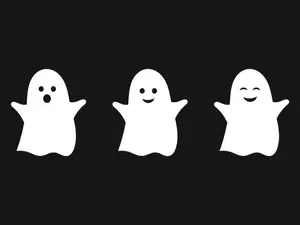 What did the mother ghost tell the baby ghost when he ate his ice cream too fast?