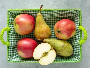 What did the pear say to the celery stick?