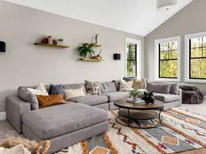What did the rug say to the floor?