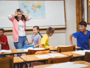 What did the teacher say when the Demogorgon showed up in their classroom?