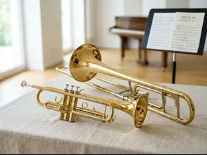 What did the trumpet say to the trombone at the party?