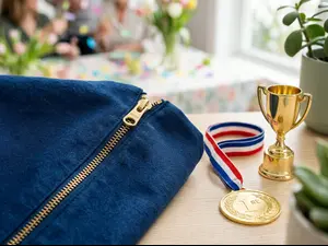 What did the zipper say after winning?