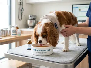 What do dogs sip when they're under the weather?