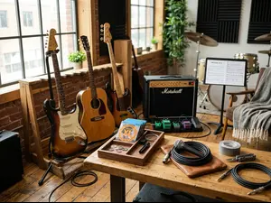 What do musicians call a backup plan?