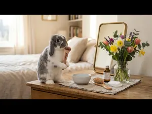 What do rabbits never skip before a big day?