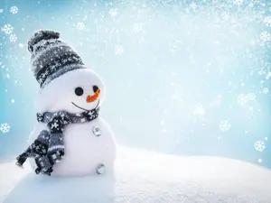 What do snowmen wear on their heads?