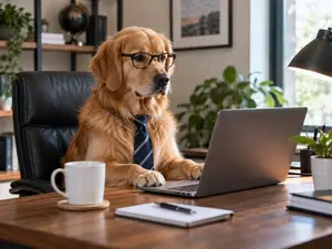 What do you call a boss who works from home?