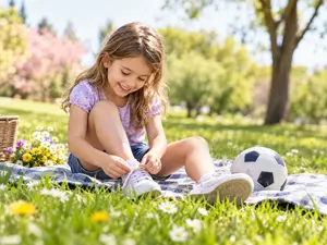 What do you call a child's knee?