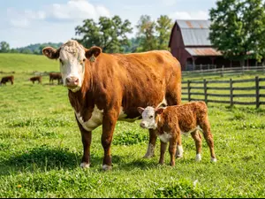 What do you call a cow with a newborn?