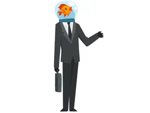 What do you call a fish wearing a tux?