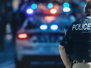 What do you call a flying police officer?