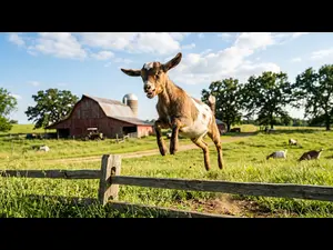 What do you call a goat acting wild?