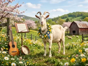 What do you call a goat who aces every recital?
