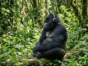 What do you call a gorilla with headphones on?