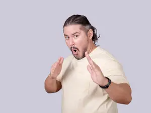 What do you call a martial artist's facial hair?