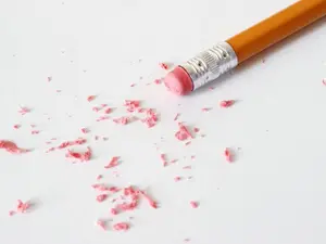 What do you call a pencil that has two erasers?
