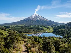 What do you call a polite volcano?