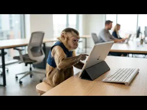 What do you call a tech-savvy monkey?